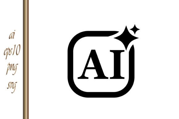 Download AI Generated Symbol Stencil Button Icon - Symbol Collection