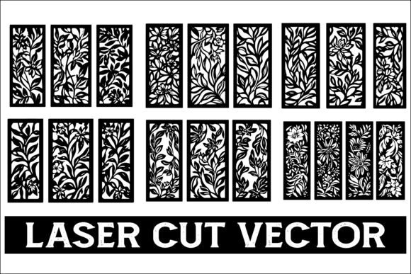 Download Elegant Laser Cut Floral Pattern - Floral pattern Collection