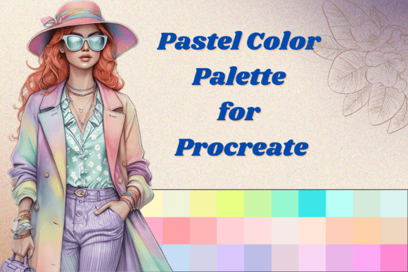 Download Pastel Soft Color Palette for Procreate - Soft color palette Collection
