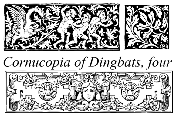 Download Cornucopia of Dingbats Four - Dingbats Collection