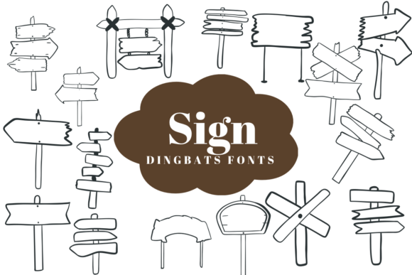 Download Sign Dingbats - Dingbats Collection