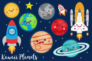 Download Kawaii Planets - Premium Resources